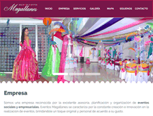 Tablet Screenshot of eventosmagallanes.com